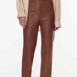 Aritzia Babaron vegan leather
